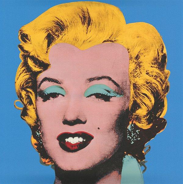 15. Mavi Marylin - Andy Warhol (1964)