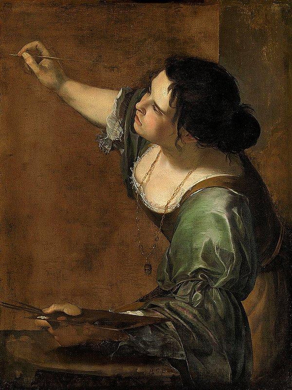 3. Otoportre - Artemisia Gentileschi (1639)