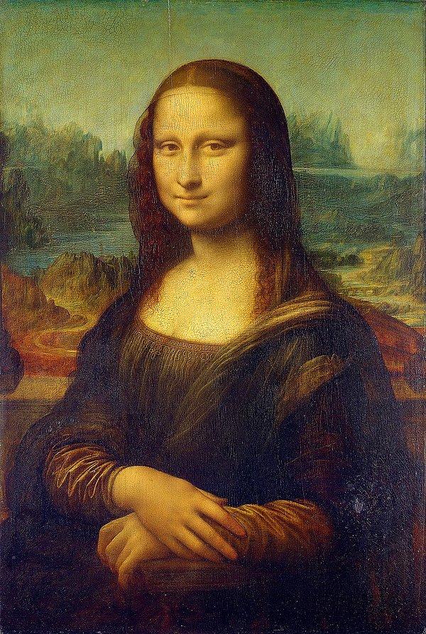 2. Mona Lisa - Leonardo Da Vinci (1506)