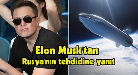 Rusya'nın Yaptırımlara Karşı Uzay İstasyonu Tehdidine Elon Musk'tan SpaceX'li Hatırlatma!