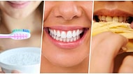İnci Gibi Dişler Hayalde Kalmasın! Evinizde Uygulayabileceğiniz Basit Yöntemlerle Dişleriniz Bembeyaz Olacak!