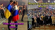 Rusya'nın Ukrayna İşgaline Başlamasının Ardından Dünyanın Dört Bir Yanından Gelen Çarpıcı Fotoğraflar