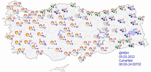 5 Mart Cumartesi