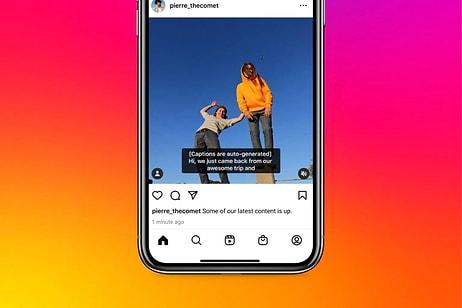 Instagram'dan Yeni Duyurular: Videolar İçin Otomatik Alt Yazı Özelliği Geldi, Arama Deneyimi Yenilendi!