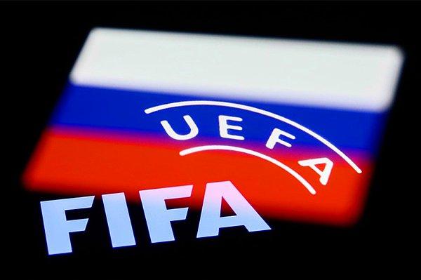 9. FIFA ve UEFA, Rus kulüpleri ile Rusya Milli Takımı'nın yeni bir duyuruya kadar bütün turnuvalardan men etti.