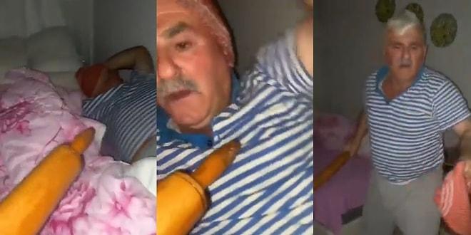 Uyuyan Babasını 'Rusya Bize Saldırıyor, Kalk Savaşa Gidiyoruz' Diyerek Uyandıran Gençten Efsane Troll Videosu