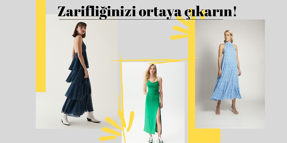 Zarafetinizi Daha Fazla Ortaya Çıkaracak Maxi Boy Elbiseler