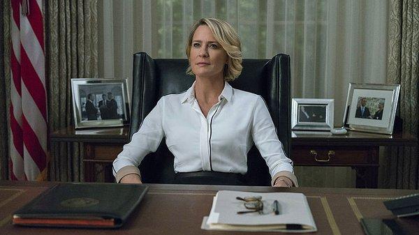 7. Claire Underwood / House of Cards (2013-2018)