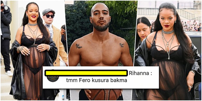 Ünlü Rapçi Ben Fero'dan Rihanna'nın Olay Yaratan Transparan Kıyafetine İlginç Bir Tepki Geldi!