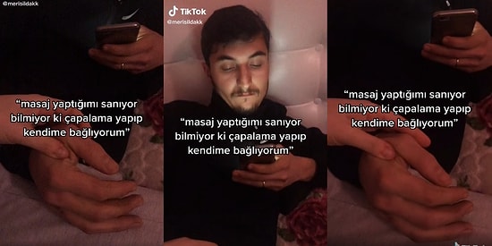 Kadınlardan Korkulur: Erkek Arkadaşının Eline 'Masaj Yapıyorum' Diyerek Çapalama Taktiği Yapan Kadın
