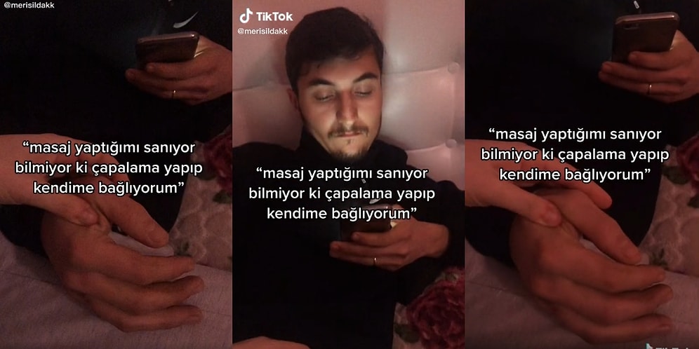 Kadınlardan Korkulur: Erkek Arkadaşının Eline 'Masaj Yapıyorum' Diyerek Çapalama Taktiği Yapan Kadın