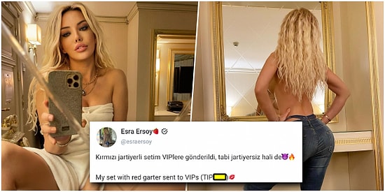 OnlyFans Hesabı Açan Ciciş Esra Ersoy'un Özel Fotoğrafları İçin İstediği Paraya İnanamayacaksınız!