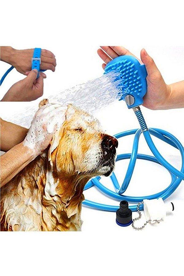 Evcil hayvanınızı bu setle yıkayın!