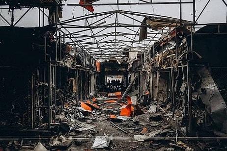 Rusya Harkov'da Pazarı Bombaladı: Temel İhtiyaçlara Ulaşım Kesildi