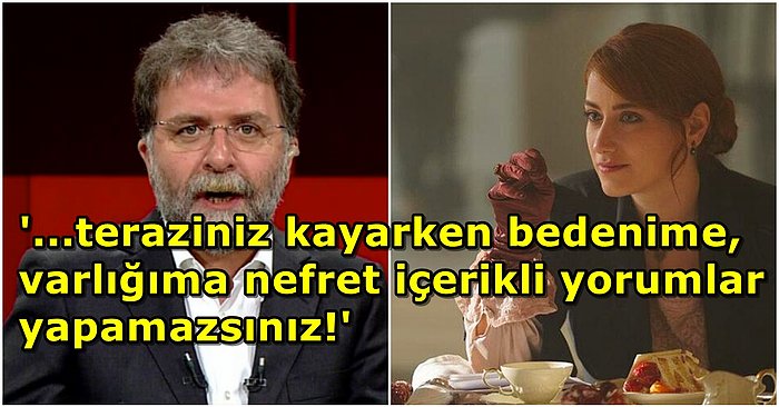 Hazal Kaya'dan Oyunculuğunu Yerden Yere Vuran Ahmet Hakan'a Yanıt Gecikmedi: 'Senin Fikrinin Ne Önemi Var'