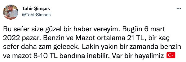 Ancak Tahir Şimşek'in konuyla ilgili yaptığı ironik paylaşım diğer Twitter kullanıcıların tepki göstermesine sebep oldu.