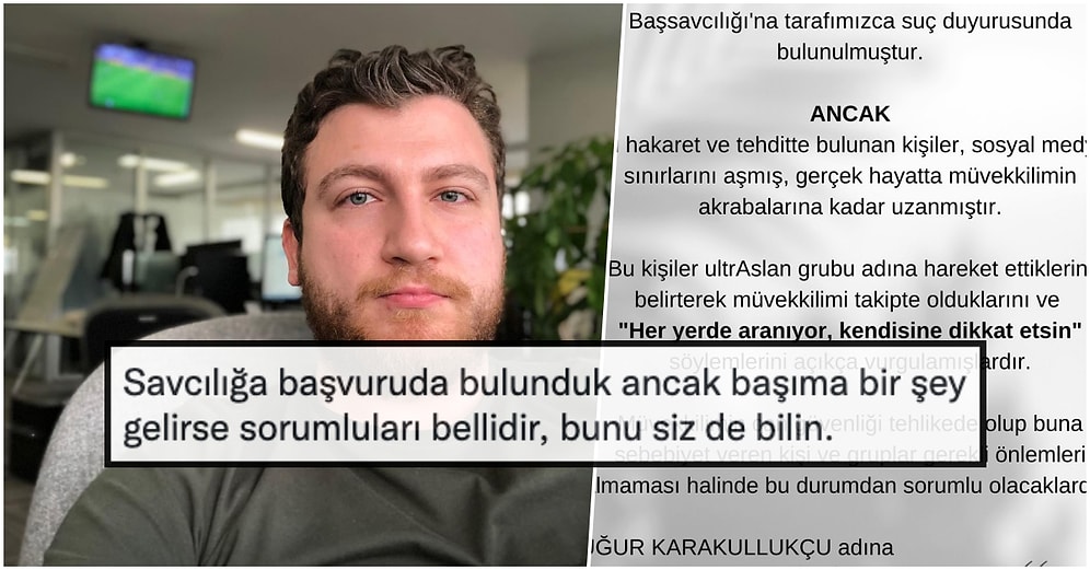 Spor Yorumcusu Uğur Karakullukçu Tehdit Edildi: 'Başıma Bir Şey Gelirse Sorumluları Bellidir'