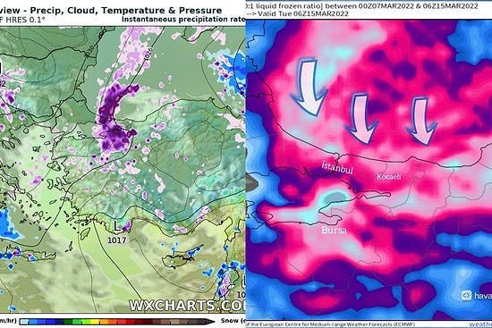 İBB Teyakkuzda! Aybar Kar Fırtınası İstanbul'u Ne Zaman Etkisi Altına Alacak?