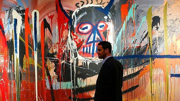 "İsimsiz, 1982" tablosu, Basquiat'ın en ikonik sanat eserlerinden biri.