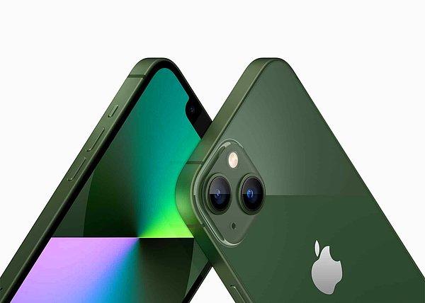 iPhone 13 Pro ve 13 Pro Max modelleri için ise renk seçenekleri 5'e yükselmiş oldu.