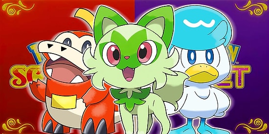 Pokemon Scarlet and Violet Starters Revealed