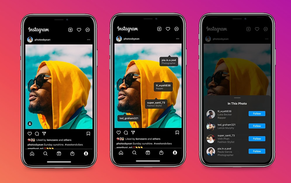 Instagram'a Yeni Özellik: Fotoğraflar İçin Gelişmiş Kişi Etiketleme Özelliği Duyuruldu