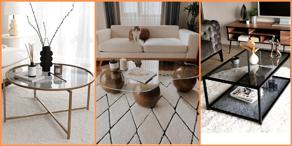 Farklı Tasarımlarıyla Salonunuzun Havasını Değiştirecek Orta Sehpalar