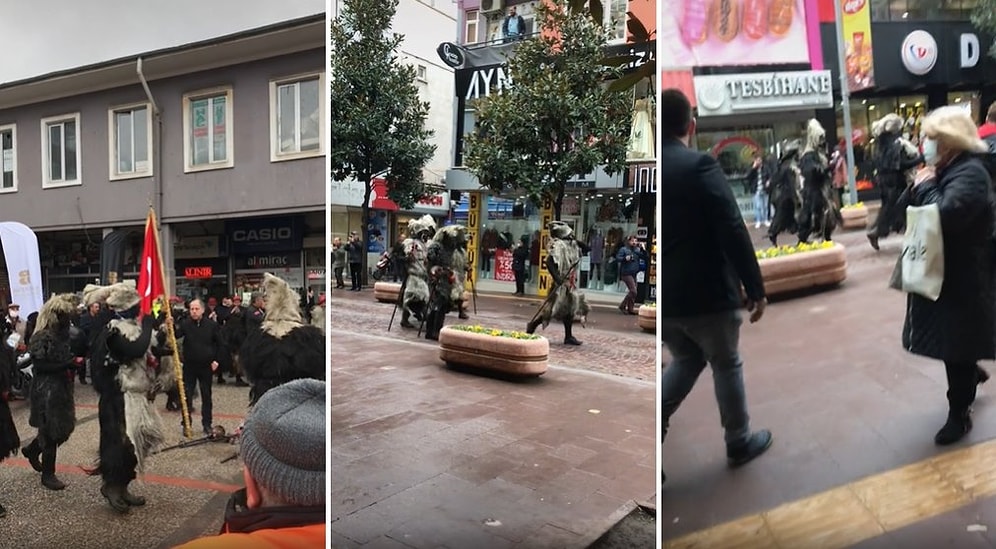 Festival İçin Sokağa Çıkan Tülütabaklar, Onları Kaydeden Bir Kadını Korkutarak Allah'ına Kavuşturdular