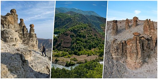 Tunceli Ayazpınar'daki Peri Bacaları Turizmi Renklendireceği Günleri Bekliyor!