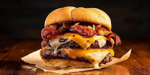 11. Cheddar Bacon Burger