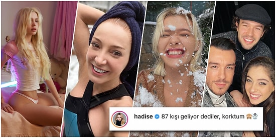 Dolunay Soysert Karın Altında Havuza Girdi! İşte Bugün Ünlülerin Dikkat Çeken Instagram Paylaşımları (11 Mart)