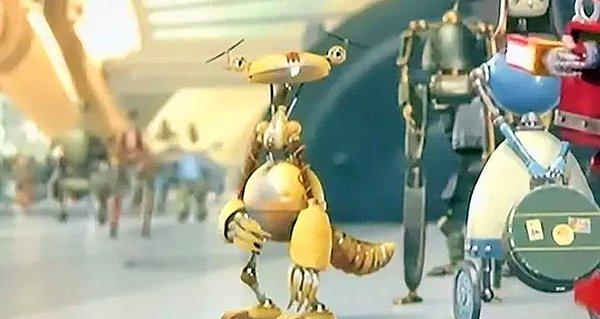 23. Son olarak, Buz Devri'ndeki Sid, 2005 yapımı Robotlar filmi için bir robota dönüştürüldü.