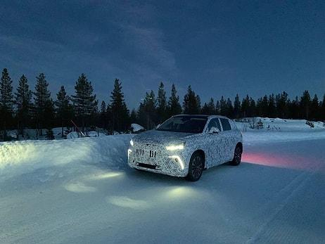 Yerli Otomobil Togg'un -40 Derecede Karlar İçindeki Testlerinden Fotoğraflar Paylaşıldı