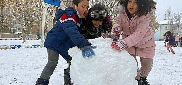 Malatya'da Eğitime Kar Engeli!