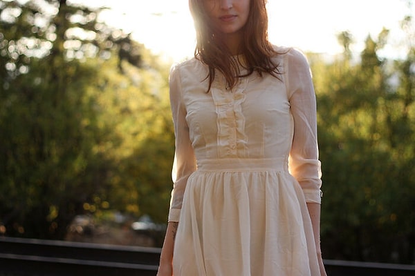 7. Ты такая смелая, что надела это платье.