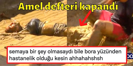 Survivor'da Dokunulmazlık Oyunu Sırasında Sakatlanan Sema'nın Üzerine Düşen Bora Gündem Oldu