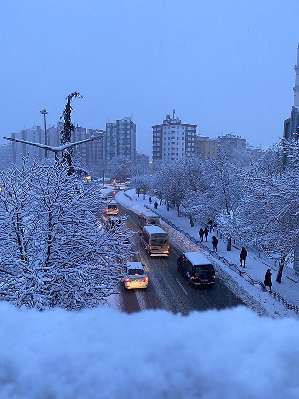 14. Yine trafik var farkındaysanız...