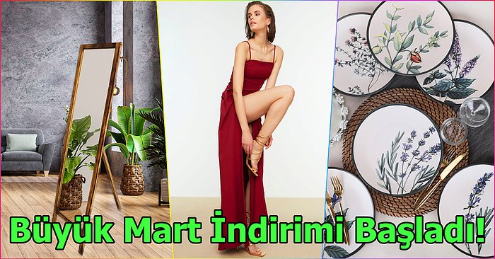 Trendyol'da Süper Mart İndirimleri Başladı! İndirim Zamanını Beklediğine Sevineceğin 21 Süper Ürün