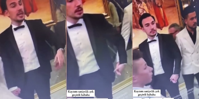 Takı Töreni Sırasında Gelecek Altınların Sevinciyle Eşi Yerine Erkek Kardeşinin Elinden Tutan Heyecanlı Damat