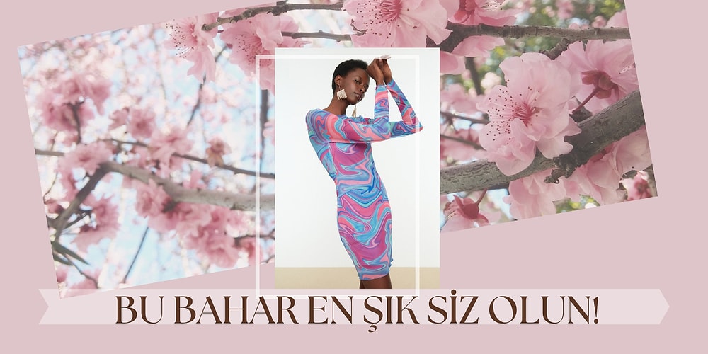 Baharı Cıvıl Cıvıl Karşılayacağınız Birbirinden Güzel Renkli Elbiseler