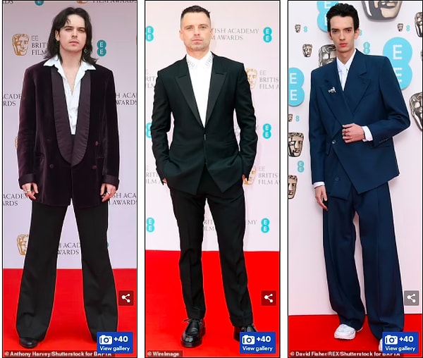 Фердия Уолш-Пило, Себастьян Стэн и Коди Смит-МакФи возглавили список самых плохо одетых мужчин на церемонии награждения.