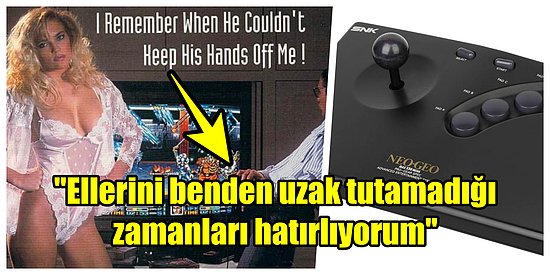 Yitip Giden Oyun Konsolu Neo Geo'nun "Ne Gerek Vardı" Diyeceğiniz Gereksiz Erotizm Kokan Bi' Garip Reklamı