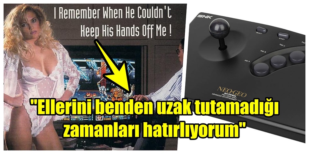 Yitip Giden Oyun Konsolu Neo Geo'nun "Ne Gerek Vardı" Diyeceğiniz Gereksiz Erotizm Kokan Bi' Garip Reklamı