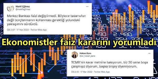 Merkez Bankası Faiz Kararını Açıkladı: Ekonomistler Ne Dedi?