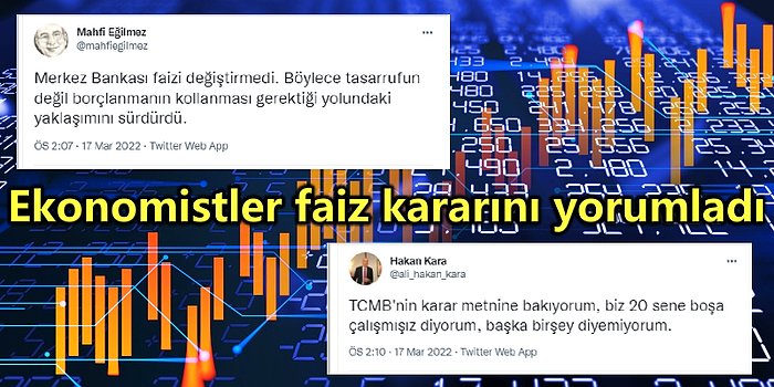 Merkez Bankası Faiz Kararını Açıkladı: Ekonomistler Ne Dedi?