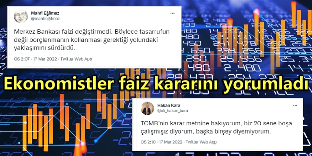 Merkez Bankası Faiz Kararını Açıkladı: Ekonomistler Ne Dedi?