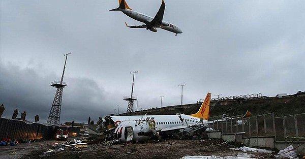 6. Sabiha Gökçen Havalimanı'nda 3 kişinin ölümüne 180 kişinin de yaralanmasına neden olan uçak kazasına ilişkin uçağın karakutuları çözümlendi. Bilirkişi raporunda hatalar tek tek belirtildi.