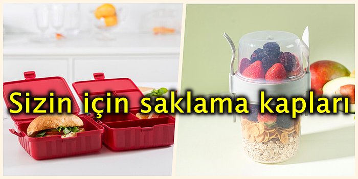 Kullanıcılardan Tam Not Alan Saklama Kapları