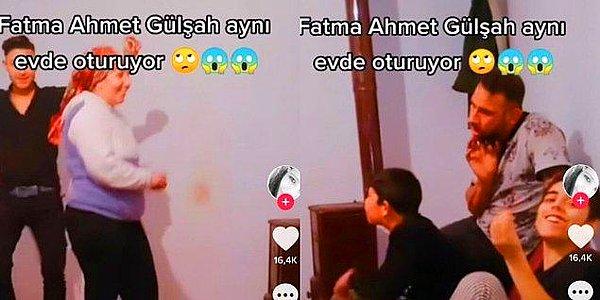 Bu TikTok açıklamasının ardından haftalar sonra Fatma ve Gülşah'ın aynı evde olduğu ve Gülşah'ın da bir erkekle samimi bir şekilde dans ettiği TikTok videosu ortaya çıkmıştı.