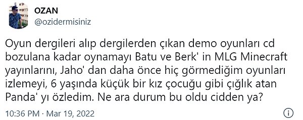 5. Pek çok kişi o eski güzel günleri özlemiş olsa da...